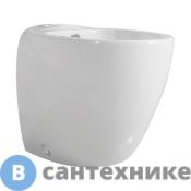 Биде напольное AZZURRA CHARME 52х40 см, с 1 отв. для смесителя, c креплением KIT 2000 CF (CHBIT000000MBI/(CHA500 bi)*1)
