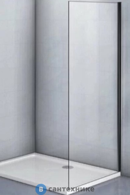 Боковая панель Veconi KP-03B KP03B-120-01-C5 стекло прозрачное/6 мм