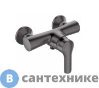 Смеситель Orange Tony M54-200gr однозахватный для душа без аксессуаров, графит