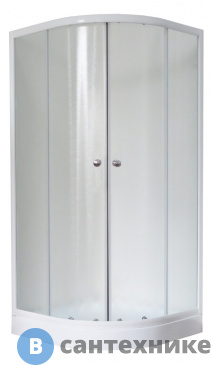 картинка Душевой уголок Royal Bath RB 90HK-C 900x900x2000 (матовое)