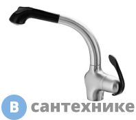 Смеситель Paini USPA5668YKM д/кухни, с выдвижной лейкой, сталь