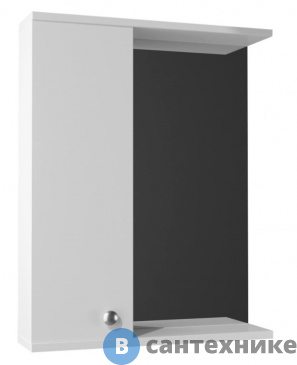 картинка Зеркало-шкаф Loranto Моника 50 левый (500*695*135) без светильника (CS00047786)