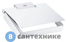 Держатель Grohe 40781000 Selection Cube для бумаги с крышкой