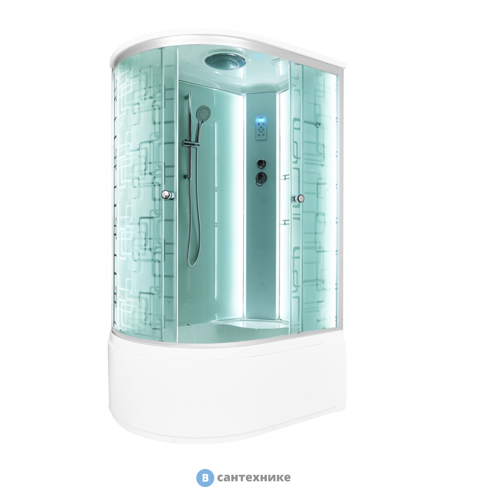 Душевая кабина DTO EM4512R LED