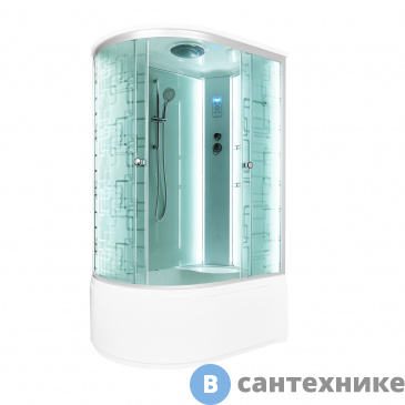 картинка Душевая кабина DTO EM4512R LED