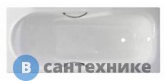 Чугунная ванна CASTALIA CARINA 170x75 хр. ручки (без ножек)