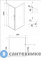картинка Душевое ограждение Niagara NG-83-9AB-A80B (90*80*195) прямоугольник, дверь распашная, без поддона