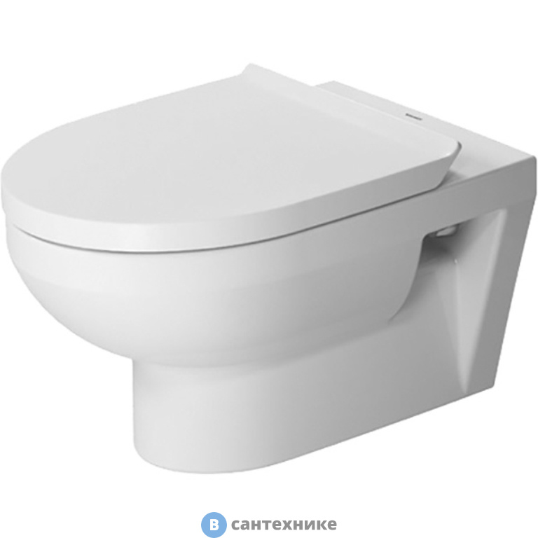 Унитаз подвесной Duravit Durastyle 45620900A1 безободковый, с сиденьем