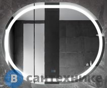 Зеркало Cezares со встроенной подсветкой, сенсорным выключателем и подогревом CZR-SPC-GIUBILEO-1100-800-TCH-WARM, 12V, 220-240V, 1100x800x30