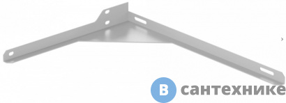 картинка Кронштейн СанТа к умывальнику над стиральной машиной универсальный боковой правый (для ум. Юпитер) (900122W)