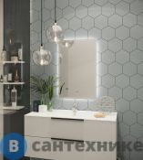 Зеркало ART&MAX Messina AM-Mes-500-700-DS-F с подсветкой