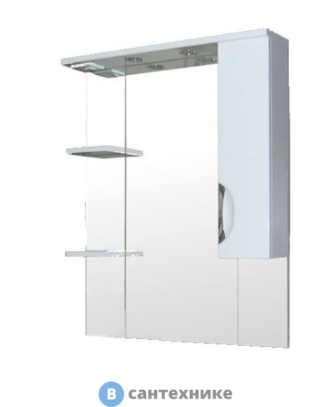 Зеркало Loranto Стиль-80 правое (800*1025*170) (CS00024670)