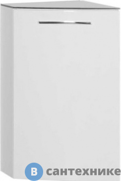 картинка Шкаф De Aqua нижний угловой Тока3 L бел. (167479)