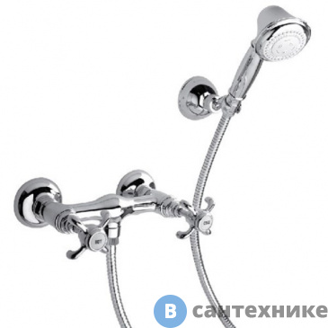 картинка Смеситель Paini 87CR509 Ornellaia для душа, с акс., хром