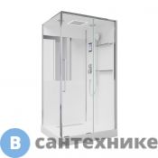 Душевая кабина Black&White G8898 c паром (900х1150х2200)