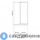 картинка Душевая дверь WasserKRAFT Aula 11P12 1000 х 1900