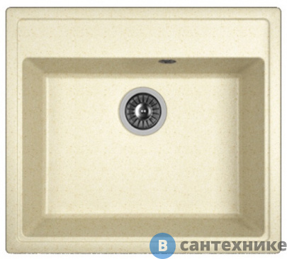 картинка Кухонная мойка Dr. Gans Ника 570, латте СМс (25.070.D0570.403)
