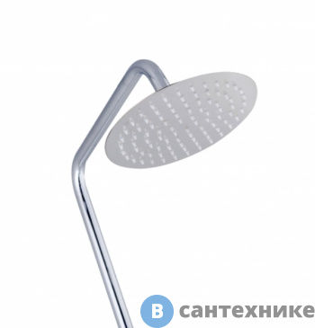 картинка Верхний душ WELTWASSER WW HS 25R круглый d25 Металл. Хром.