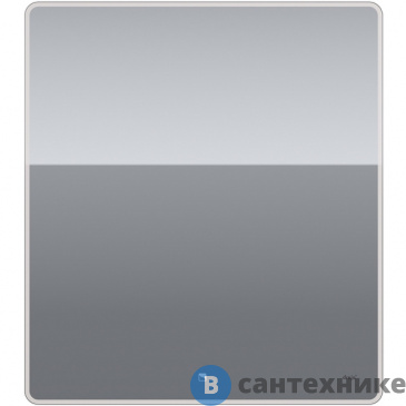 картинка Зеркало Dreja POINT, 80x90 см, сенсорный выключатель, LED-подсветка (99.9029)