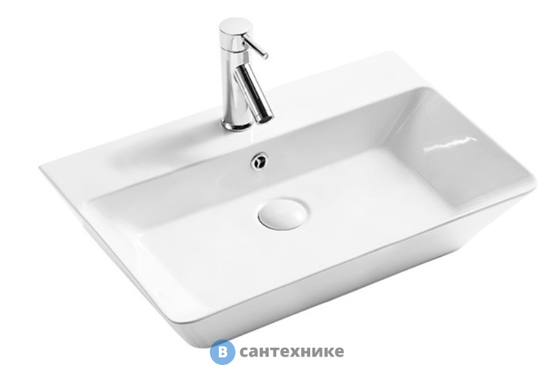 Раковина WELTWASSER ELBACH 2253 подвесная (600х420х140)