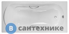 Чугунная ванна CASTALIA VENERA 180х80 с ручками (без ножек)