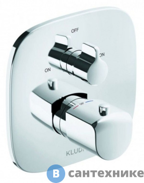 картинка Встраиваемый смеситель Kludi AMEO 418300575 для ванны и душа с термостатом