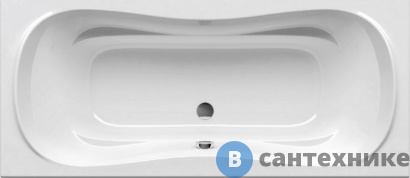 картинка Ванна акриловая Ravak CAMPANULA II 170x75 без гидромассажа (CA21000000)