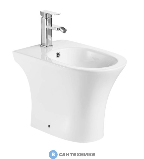 Биде AZARIO FRETTA ROUND напольное 540x340x400 мм (AZ-1217C)