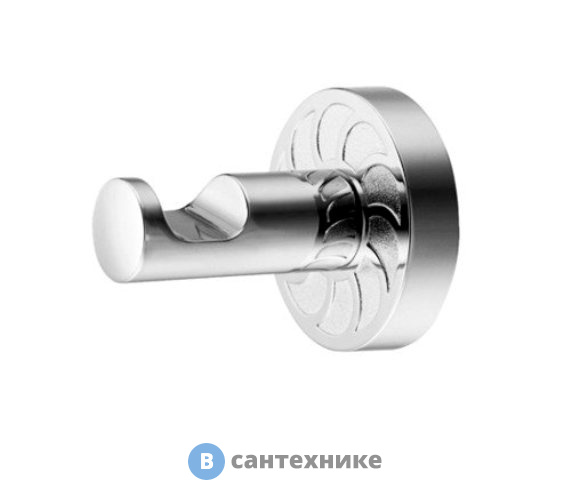 Крючок WasserKRAFT Isen K-4023 металл, хромоникелевое покрытие