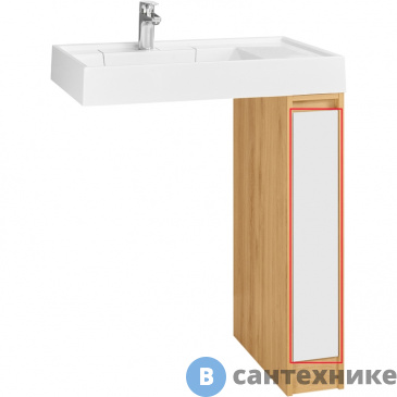 картинка Фасад Акватон 1A275001LH010 Лондри 20 Белый