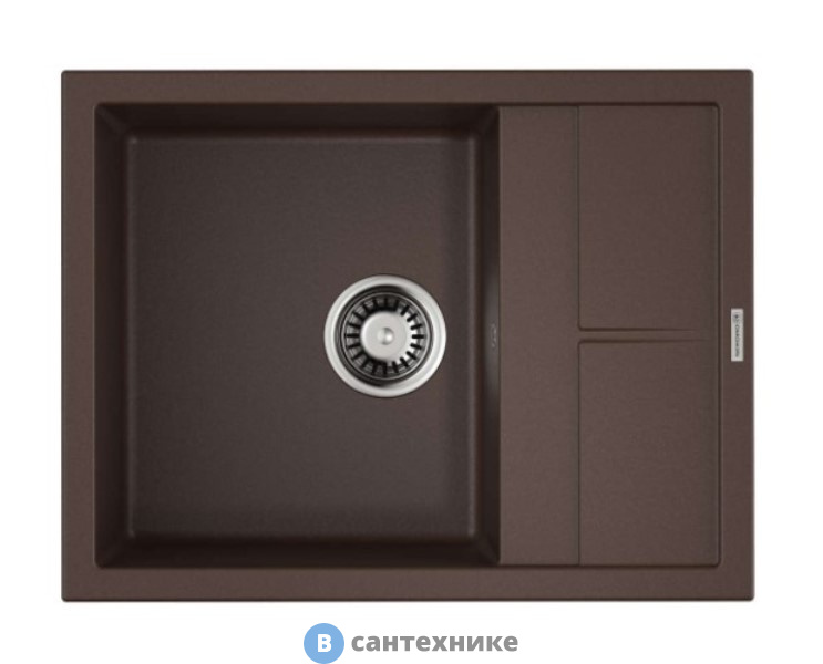 Кухонная мойка OMOIKIRI Sumi 65-DC темный шоколад (4993674)