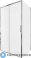 картинка Душевой уголок Aquanet Pleasure Evo 110x100 AE65-110x100-CT профиль хром, прозрачное стекло (346117)