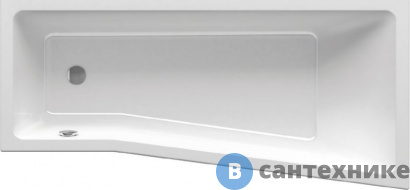 картинка Ванна акриловая Ravak BE HAPPY II 150х75 L (C981000000)