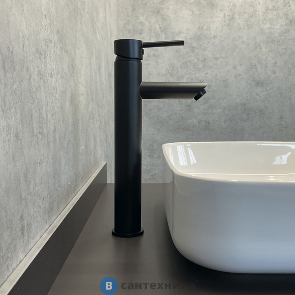 Смеситель Comforty FC018B-CMT для раковины, чёрный матовый