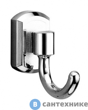 картинка Крючок WasserKRAFT Oder K-3023 металл, хромоникелевое покрытие