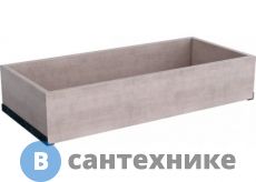Вставка для ящика Geberit 500.648.00.2 ACANTO /15x6,9x33,3/ (дуб мистик/узор меламиновой смолой)