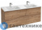 картинка Тумба под раковину Jacob Delafon Sherwood EB1834RU-P13 с системой push-to-open, состаренный дуб, 120 см, 3 ящика