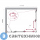 картинка Душевой уголок BelBagno LUCE-AH-21-115/90-C-Cr без поддона