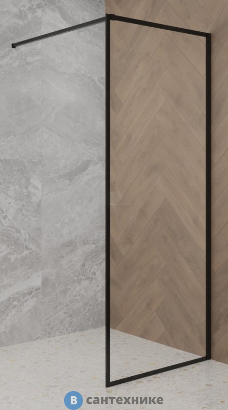 Душевая перегородка Paini PAINI-WalkIN80F 80x195, рисунок рамка