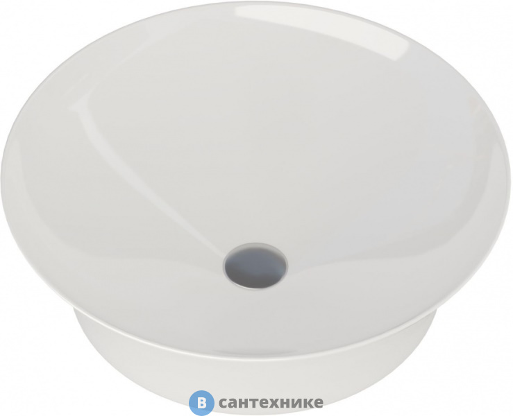Раковина Aquanet SMART-1 керамическая накладная 420х420х125 (273685)