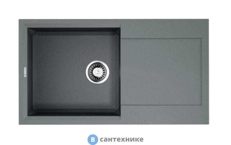 Кухонная мойка OMOIKIRI Sakaime 78-GR grey (4993548)