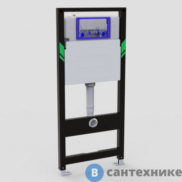 картинка Инсталляция Black&White WI-0900 для подвесных унитазов (1095х545х96)