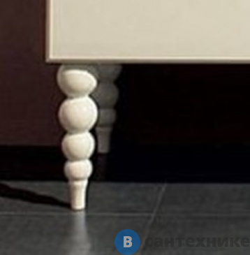 картинка Комплект ножек Cezares Piedini Rosso Lucido