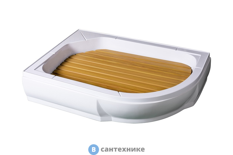 Настил River NPR 100/80/24 L (асимметрия в душевой поддон)