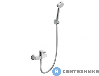 картинка Смеситель Cersanit CARI 63029 для душа однорычажный душ. лейка