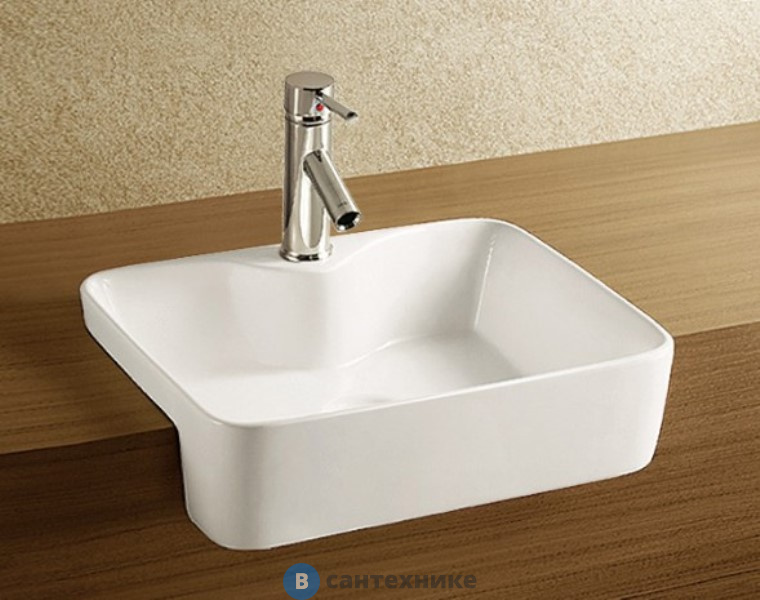 Раковина WELTWASSER DEILBACH 4014 подвесная (480х370х130)