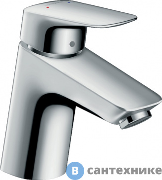 картинка Смеситель Hansgrohe 71070000 Logis для раковины