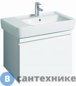 Тумба под раковину Geberit 869750000 RENOVA NR.1 PLAN /67,6х58,6х43,8/ (белый глянец)