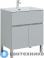 картинка Тумба под раковину Aquanet Алвита new 70 напольная 1 ящ., 2 дв. серый (303899)