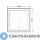 картинка Зеркало Comforty Квадрат-90 светодиодная лента, сенсор 900*900